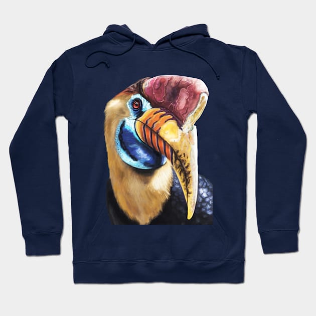 Hornbill Hoodie by RufiDesigns